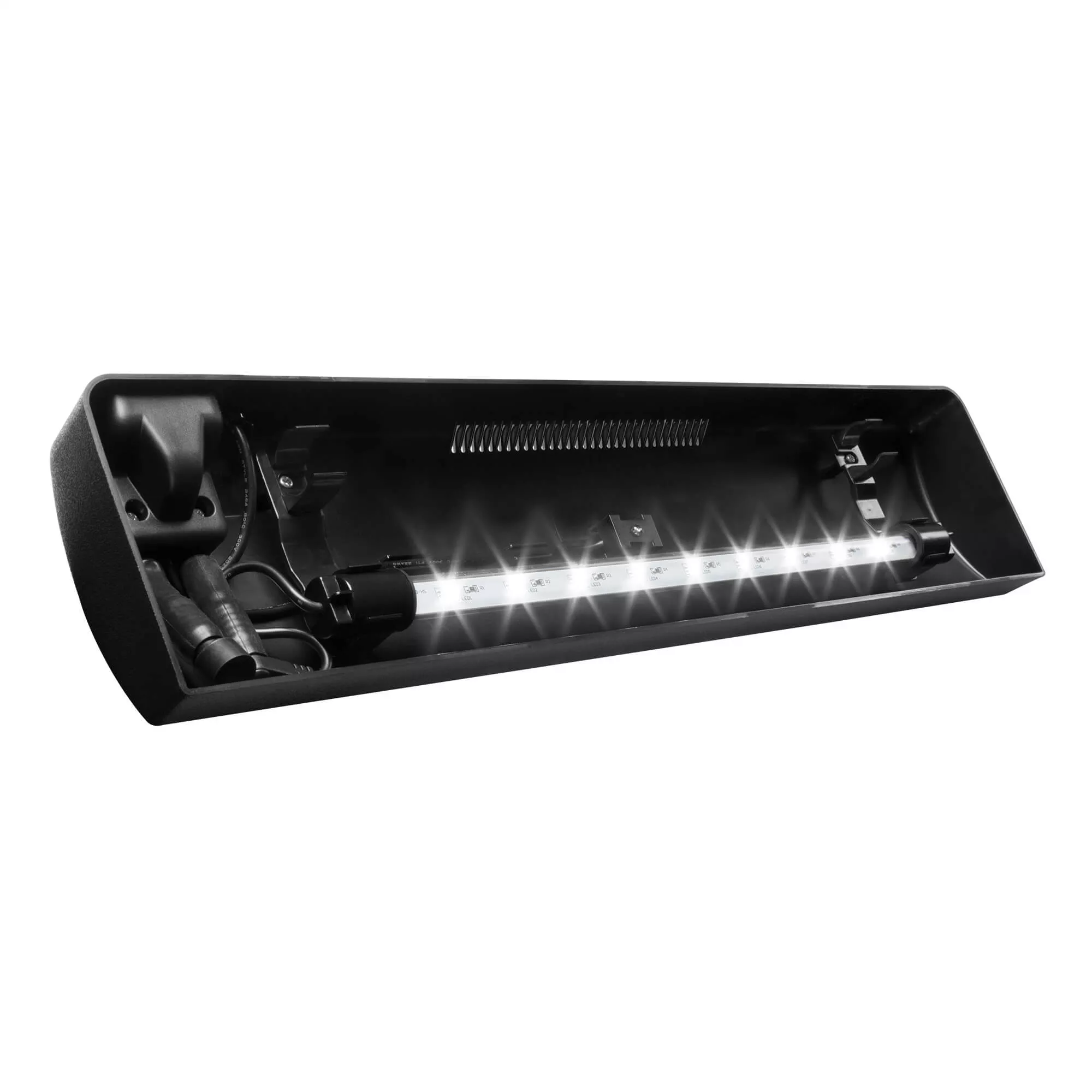 Aqueon LED Strip Light Fixtures, Black