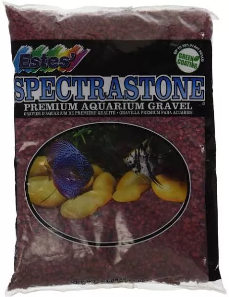 Estes Special Gravel for Freshwater Aquariums, Red, 5-lb